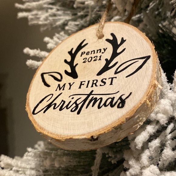 Personalized My First Christmas Ornament - Picture 6 of 8